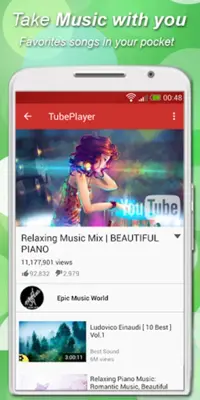 TubePlayer android App screenshot 0